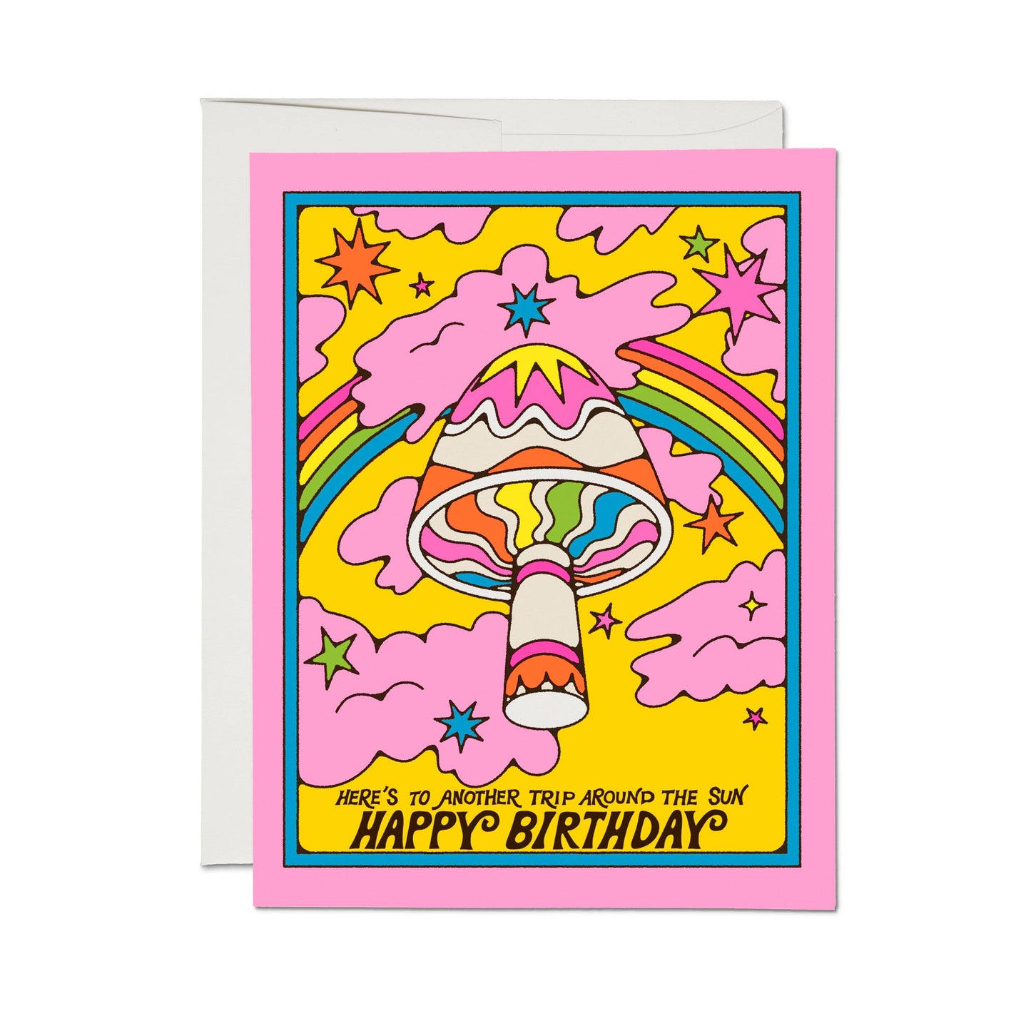 Red Cap Cards - Another Trip greeting card: Single