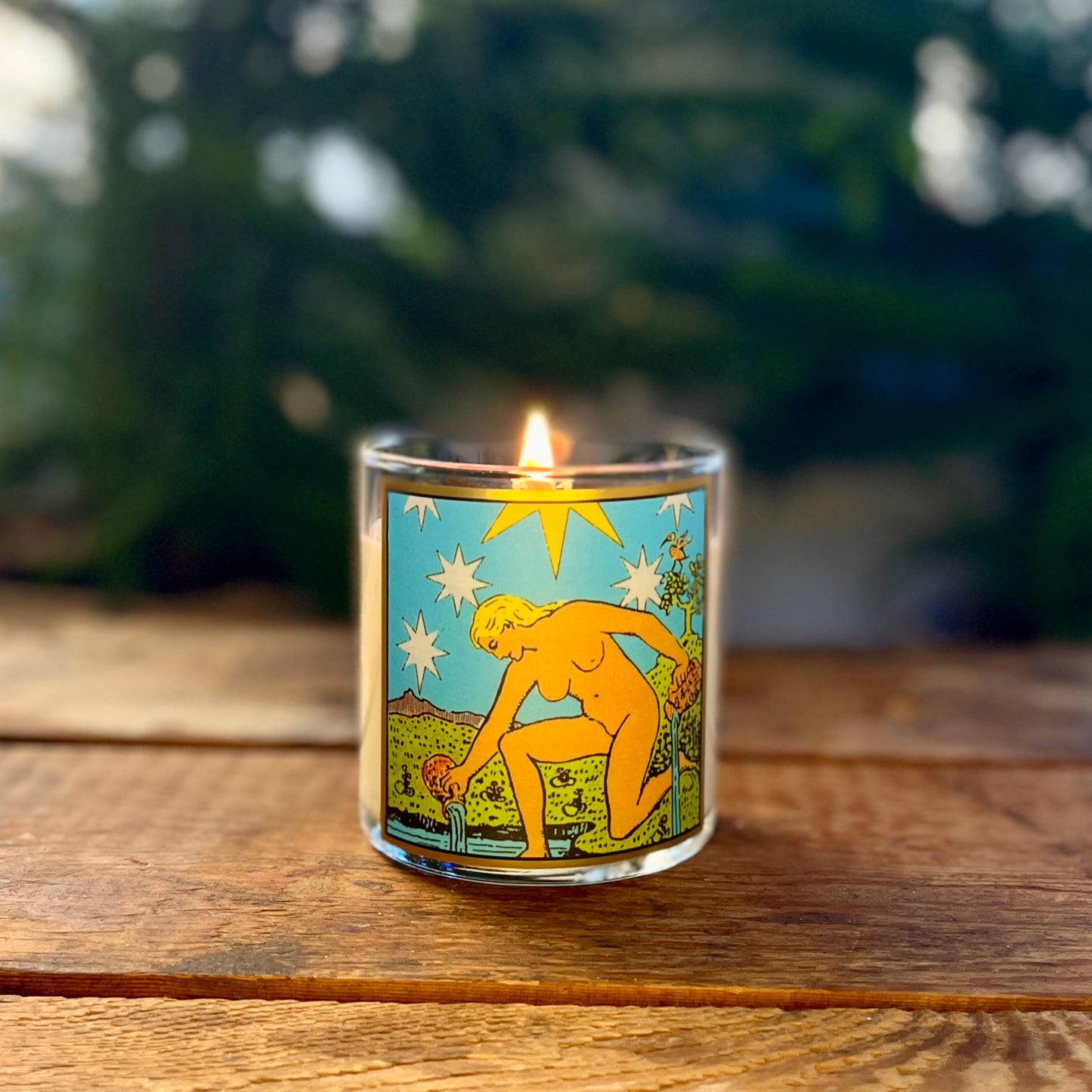 Magic Fairy Candles - 8.5oz Star Tarot Candle