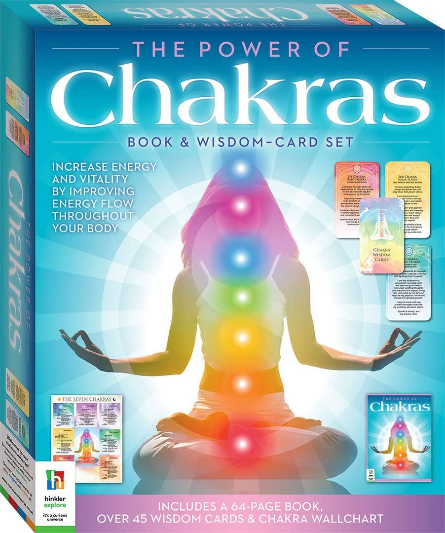 Microcosm Publishing & Distribution - Power Of Chakras: Wisdom Cards & Book Set