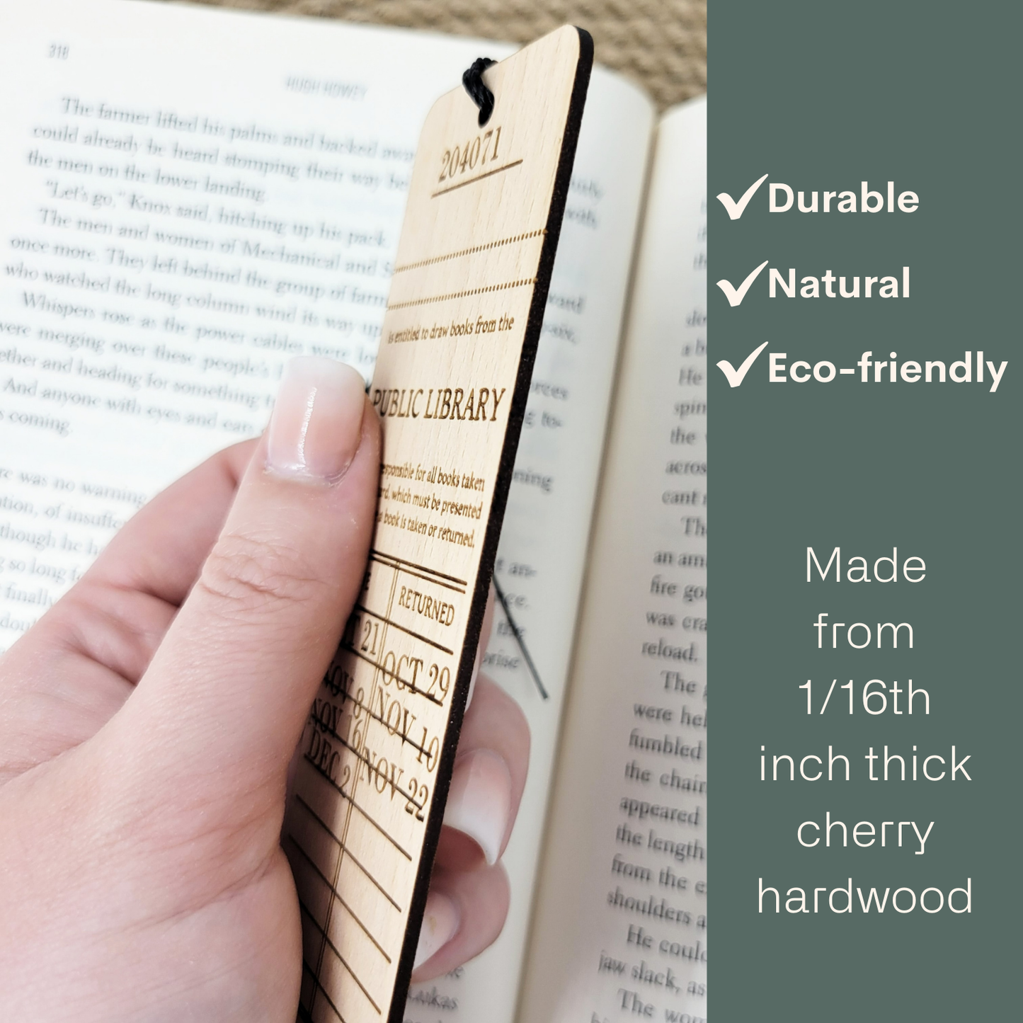 Bumble and Birch - Stationery and Gifts - Best Seller Variety Pack - Wood Bookmarks (24 pack)