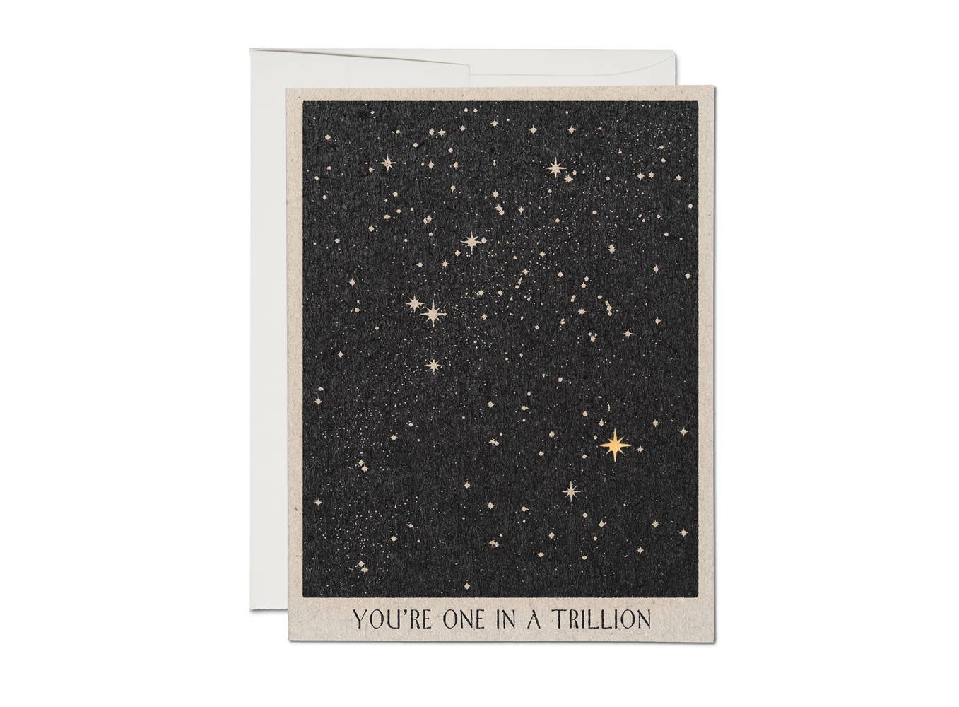 Red Cap Cards - One in a Trillion friendship greeting card