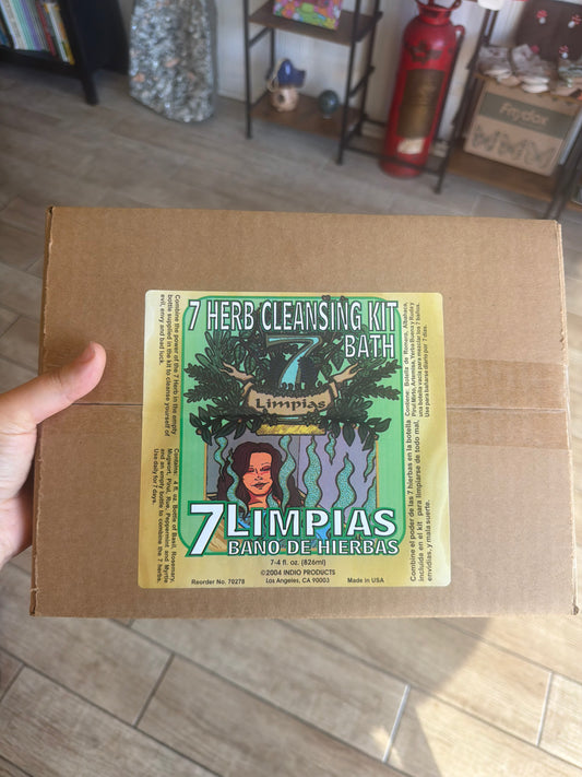 7 Limpias - 7 herb cleansing kit
