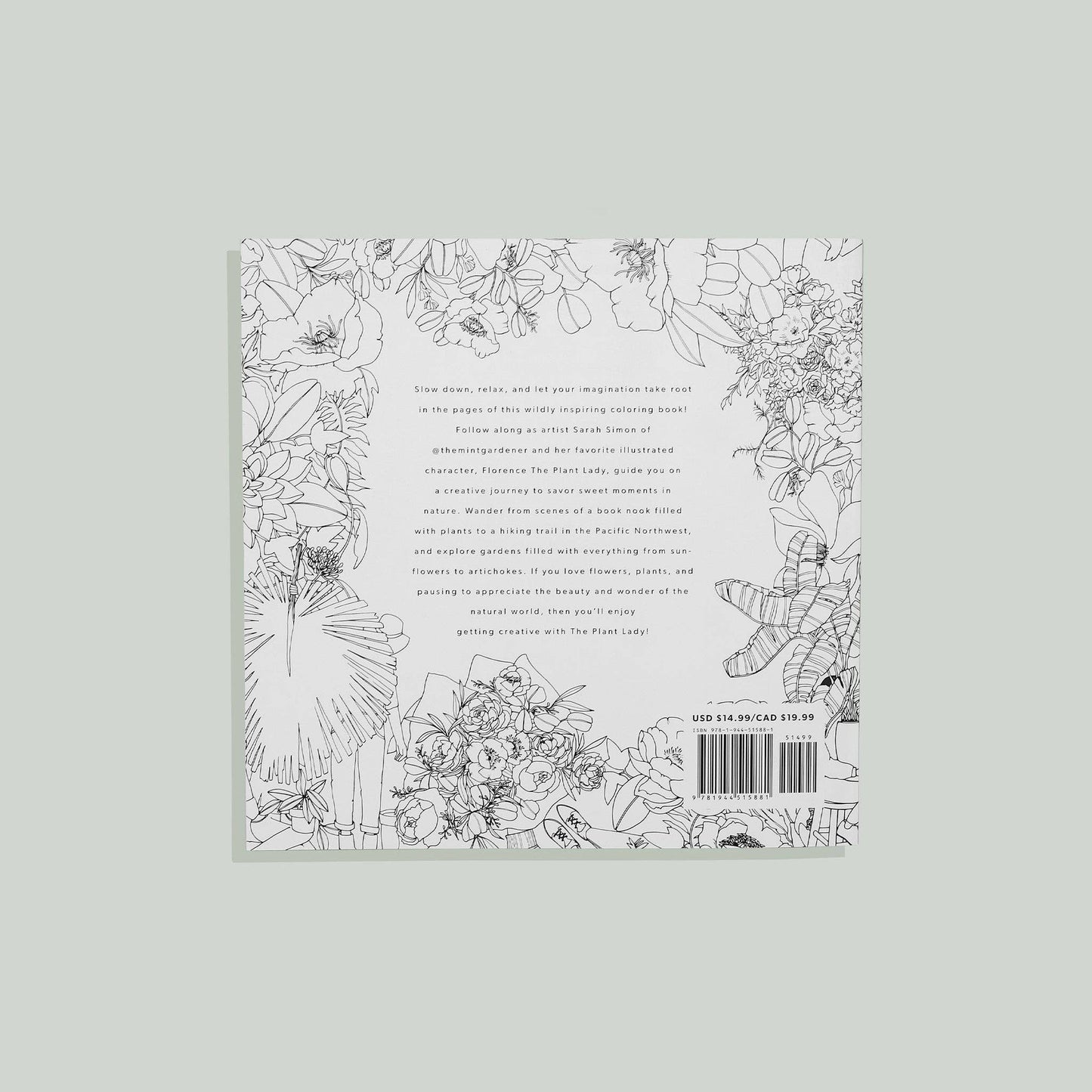 Paige Tate & Co. - The Plant Lady: A Floral Coloring Book