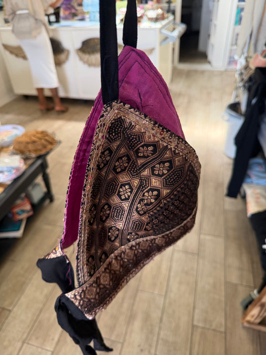 Namaslay Gold Triangle Top