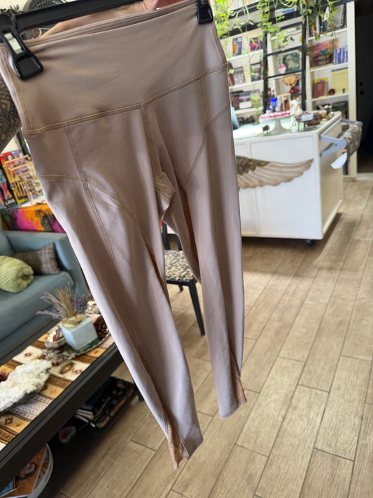 Star Seed Squad - Tan Yoga Pants