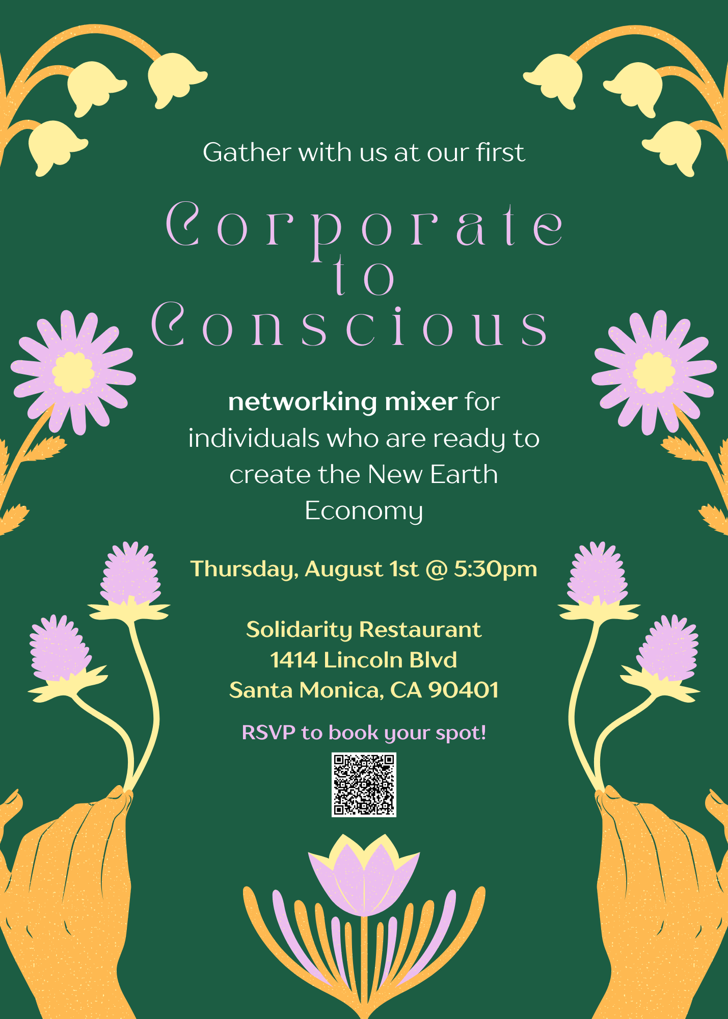 Corporate to Conscious Networking Mixer