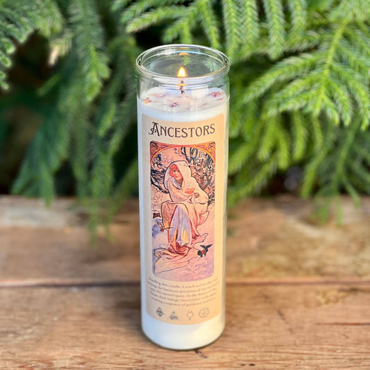 Magic Fairy Candles - 15oz Ancestors Prayer Candle