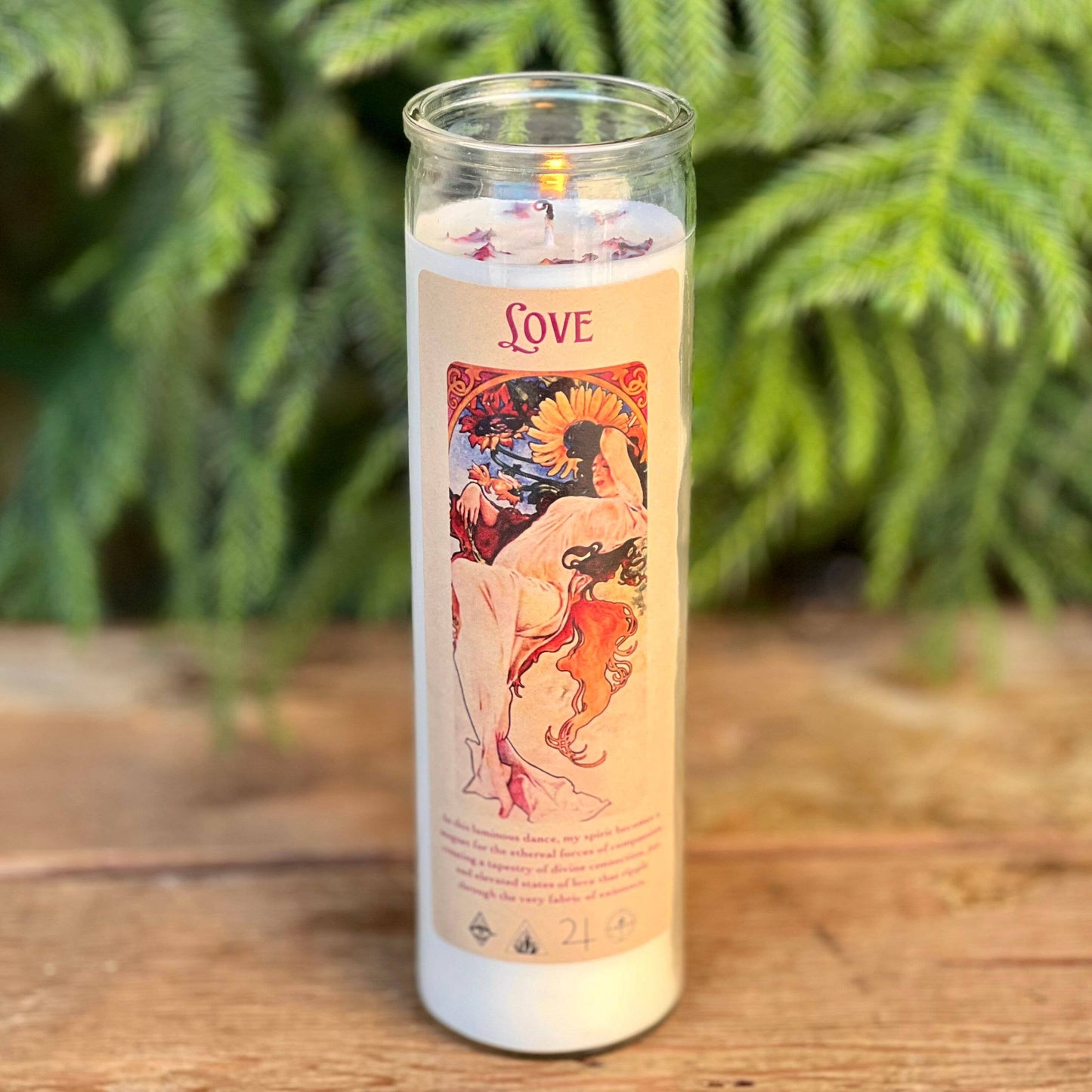 Magic Fairy Candles - 15oz Love Prayer Candle