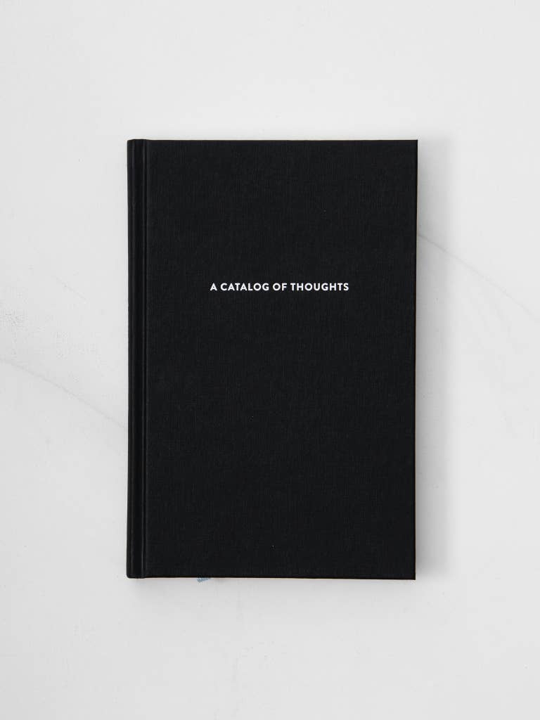 A Catalog Of Thoughts - notebook